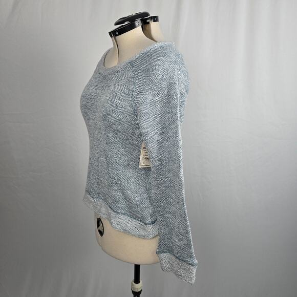 Trade Heritage Sweatshirt Womens XL Blue - Green Long Sleeve Pullover NWT - Picture 7 of 15